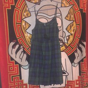 Wild Fable Babydoll checkered dress